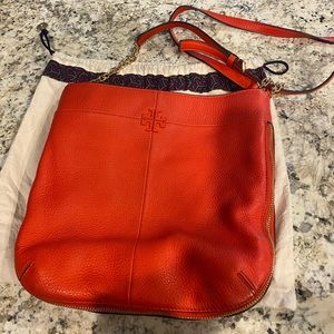 Tory Burch red/orange purse
